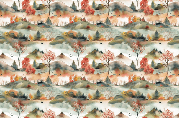 Download Watercolor Nature Patterns - Colorful - Nature Collection