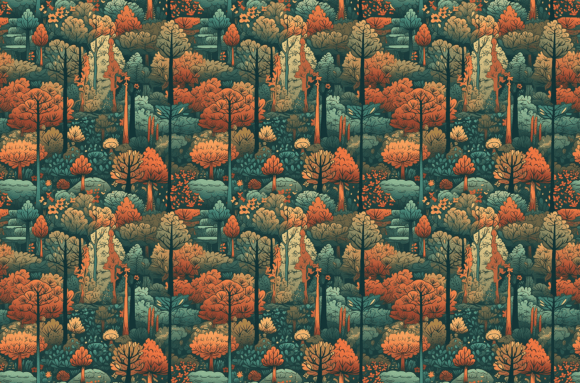 Download Retro Nature Patterns - Vintage Clipart - Nature Collection
