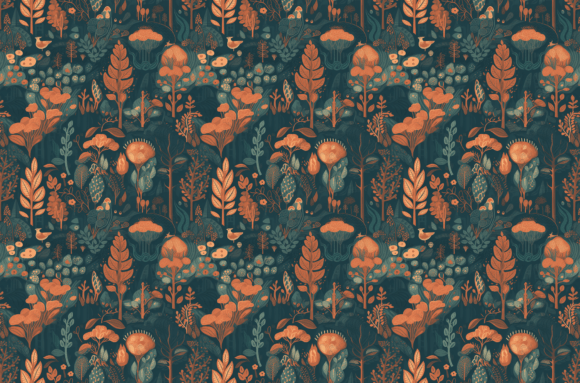 Download Retro Nature Patterns - Vintage Clipart - Nature Collection