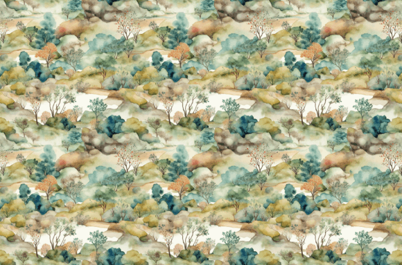 Download Watercolor Nature Patterns - Colorful - Nature Collection